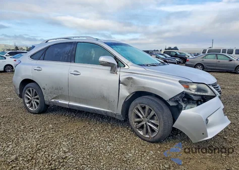 2013 Lexus Rx 450H из США, поврежденный, VIN JTJBC1BA4D2450592